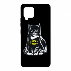 Чехол для Samsung A42 5G Cat Batman - PrintSalon