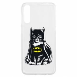 Чехол для Samsung A50 Cat Batman - PrintSalon