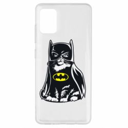Чехол для Samsung A51 Cat Batman - PrintSalon