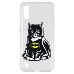 Чехол для Samsung A01/M01 Cat Batman - PrintSalon
