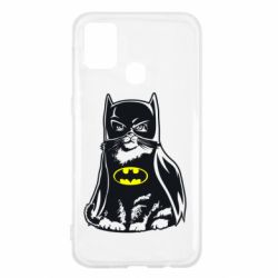 Чехол для Samsung M31 Cat Batman - PrintSalon
