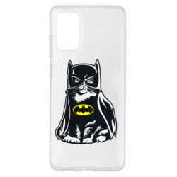 Чехол для Samsung S20+ Cat Batman - PrintSalon