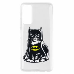 Чехол для Huawei P Smart 2021 Cat Batman - PrintSalon
