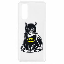 Чехол для Oppo Find X2 Cat Batman - PrintSalon
