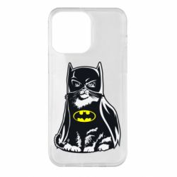 Чехол для iPhone 14 Pro Max Cat Batman - PrintSalon