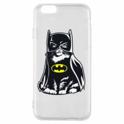 Чехол для iPhone 6/6S Cat Batman - PrintSalon