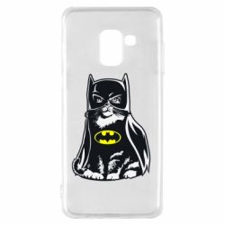 Чехол для Samsung A8 2018 Cat Batman - PrintSalon
