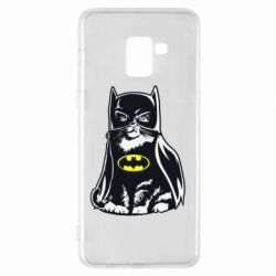 Чехол для Samsung A8+ 2018 Cat Batman - PrintSalon