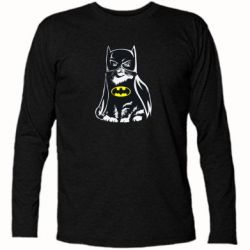 Футболка с длинным рукавом Cat Batman - PrintSalon
