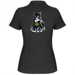 Женское поло Cat Batman - PrintSalon