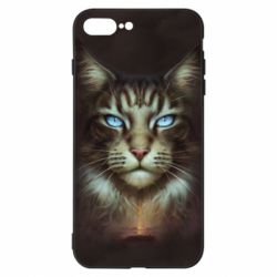 Чохол для iPhone 7 Plus Cat face art - PrintSalon