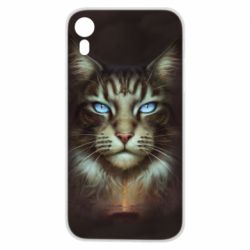 Чохол для iPhone XR Cat face art - PrintSalon