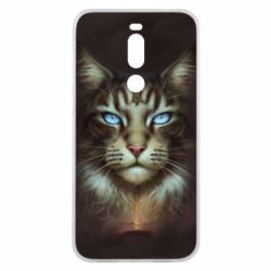 Чохол для Meizu X8 Cat face art - PrintSalon