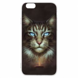 Чохол для iPhone 6/6S Cat face art - PrintSalon