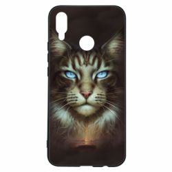Чохол для Huawei P Smart Plus 2018 Cat face art - PrintSalon