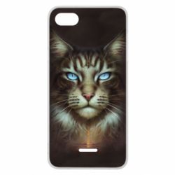 Чохол для Xiaomi Redmi 6A Cat face art - PrintSalon