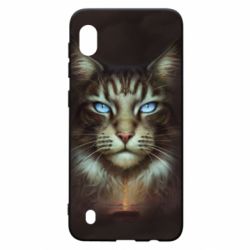 Чохол для Samsung A10 Cat face art - PrintSalon