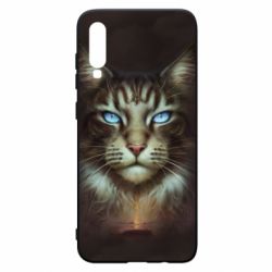 Чохол для Samsung A70 Cat face art - PrintSalon