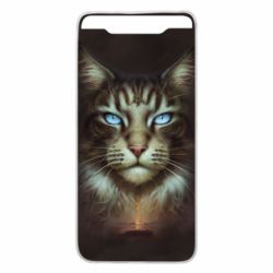 Чохол для Samsung A80 Cat face art - PrintSalon