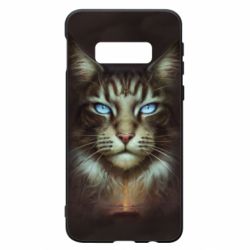 Чохол для Samsung S10e Cat face art - PrintSalon