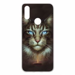 Чохол для Xiaomi Redmi 7 Cat face art - PrintSalon