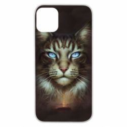 Чохол для iPhone 11 Pro Cat face art - PrintSalon