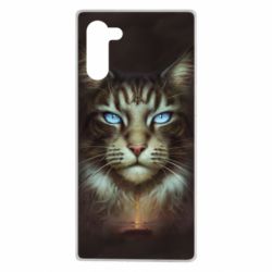 Чохол для Samsung Note 10 Cat face art - PrintSalon