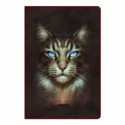 Блокнот з принтом Cat face art - PrintSalon