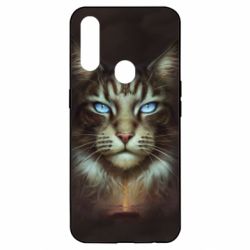 Чохол для Oppo A31 Cat face art - PrintSalon