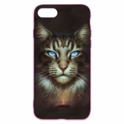 Чохол для iPhone SE 2020 Cat face art - PrintSalon