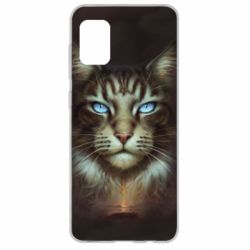 Чохол для Samsung A31 Cat face art - PrintSalon