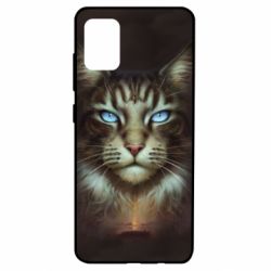 Чохол для Samsung A51 Cat face art - PrintSalon