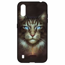 Чохол для Samsung A01 / M01 Cat face art - PrintSalon