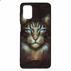Чохол для Samsung M51 Cat face art - PrintSalon