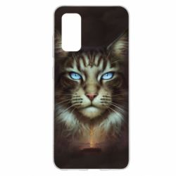 Чохол для Samsung S20 Cat face art - PrintSalon