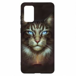 Чохол для Samsung S20+ Cat face art - PrintSalon