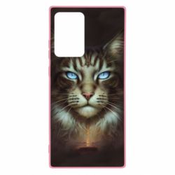 Чохол для Samsung Note 20 Ultra Cat face art - PrintSalon