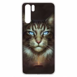 Чохол для Oppo A91 / Reno3Cat face art - PrintSalon