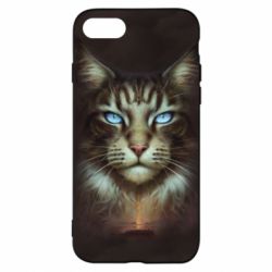 Чохол для iPhone 8 Cat face art - PrintSalon