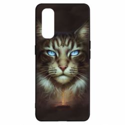 Чохол для Oppo Find X2Cat face art - PrintSalon