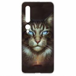 Чохол для Xiaomi Mi10 / 10 Pro Cat face art - PrintSalon
