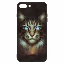 Чохол для iPhone 8 Plus Cat face art - PrintSalon