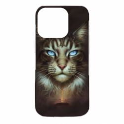 Чохол для iPhone 14 Pro Cat face art - PrintSalon