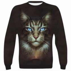 3D світшот Cat face art - PrintSalon