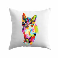 Подушка Cat Geometry
