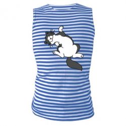 Майка-тільняшка Cat relishes - PrintSalon