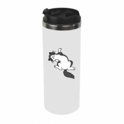 Термокружка Cat relishes - PrintSalon