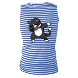 Майка-тельняшка Cat SWAG - PrintSalon