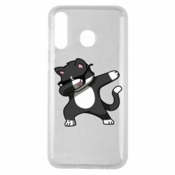 Чехол для Samsung M30 Cat SWAG - PrintSalon