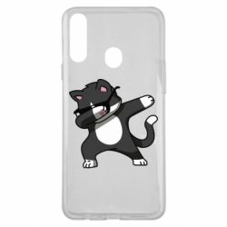 Чехол для Samsung A20s Cat SWAG-PrintSalon Чехол для Samsung A20s Cat SWAG